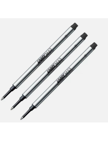 Recharge pour roller avec capuchon LAMY M63 noir M
