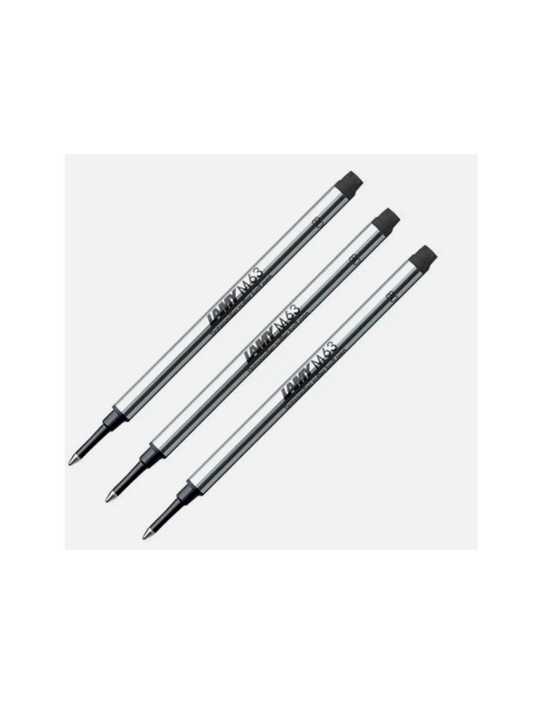 Recharge pour roller avec capuchon LAMY M63 noir M