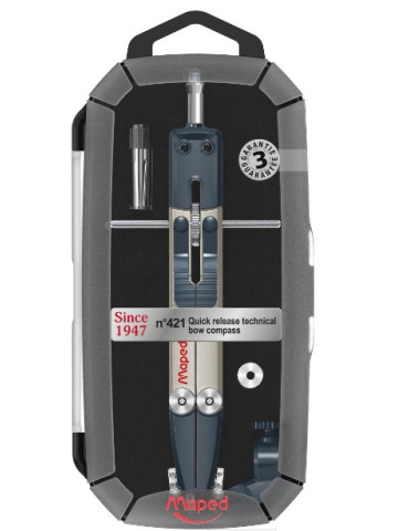 COMPAS BOUSSOLE D’ARC EN MÉTAL BOÎTE PLAS À DÉGAGEMENT RAPIDE
