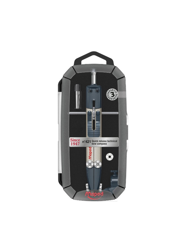 COMPAS BOUSSOLE D’ARC EN MÉTAL BOÎTE PLAS À DÉGAGEMENT RAPIDE