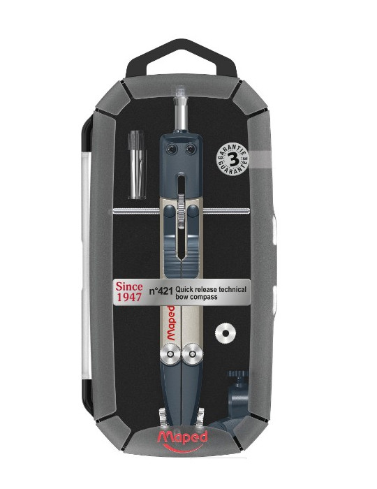 COMPAS BOUSSOLE D’ARC EN MÉTAL BOÎTE PLAS À DÉGAGEMENT RAPIDE