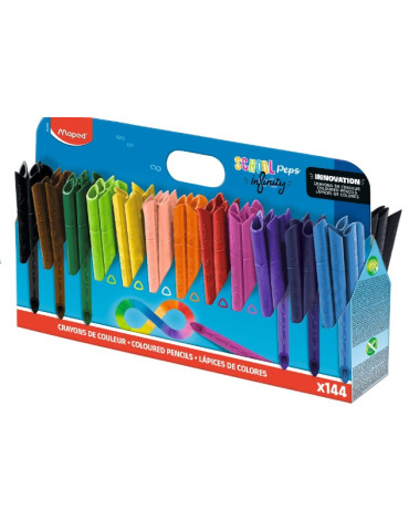 CRAYONS INFINITY X144 PACK SCOLAIRE