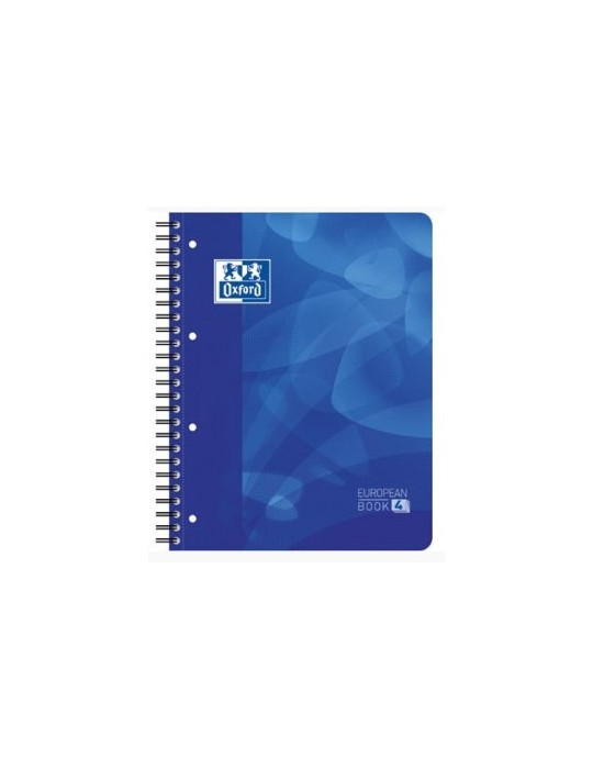 OXFORD School projectbook A4+ ligné 120 fls 4 trous couverture en plas