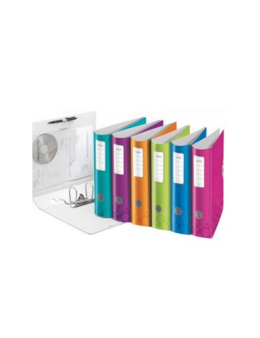 Leitz Wow 1107 Active 180° classeur à levier 65mm PP A4 zwart
