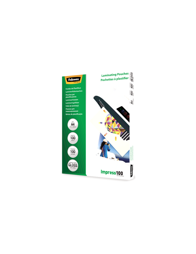 POCHETTES A4 100 MICRONS  X 100