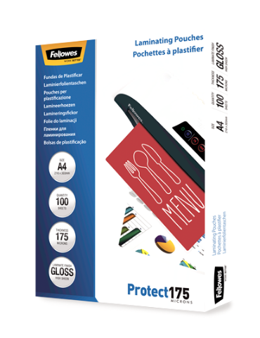 POCHETTES A4  175 MICRONS  X 100