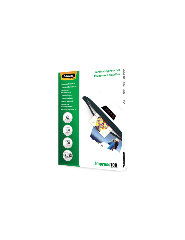 POCHETTES BRILLANTES A5 100MIC