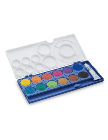 Aquaplus Boite bleue de12 pastilles de peinture LAMY