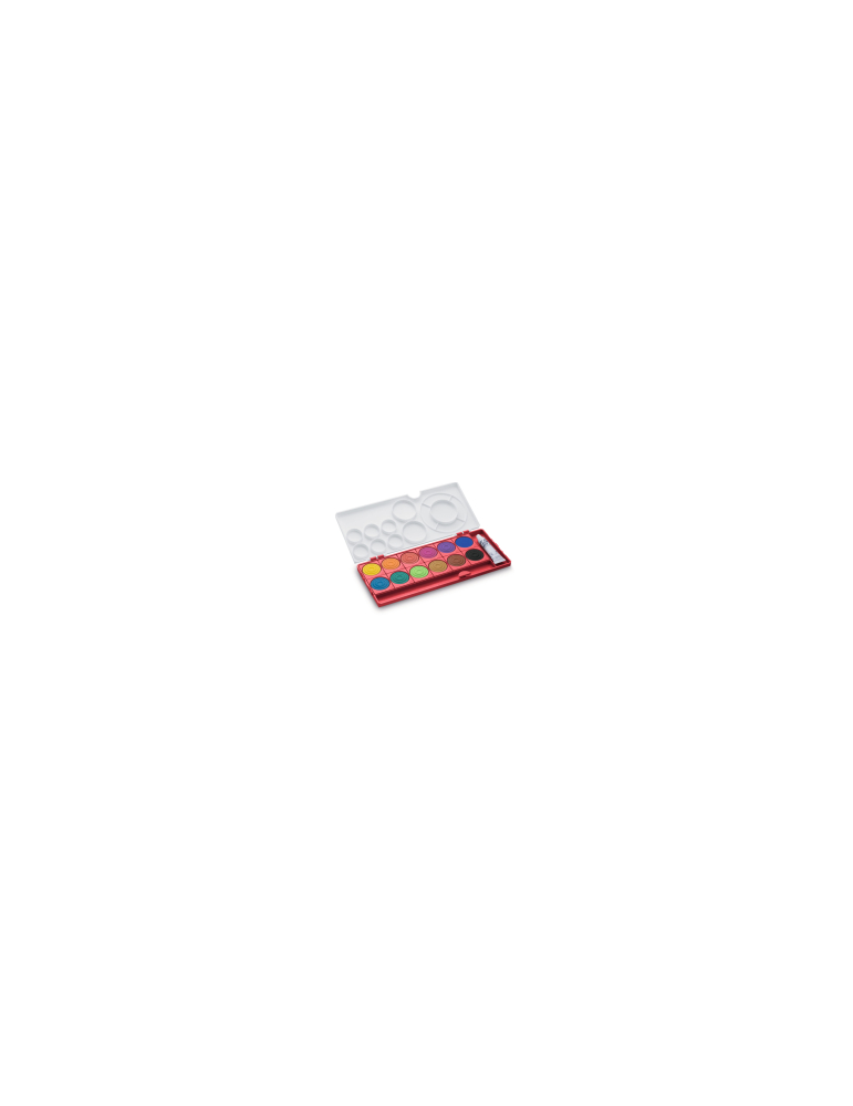 Aquaplus Boite rouge de12 pastilles de peinture LAMY