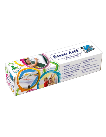 Tekenrol Info Notes 30cmx12,2m blanko per rol in bedrukte doos