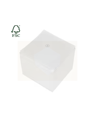 Memokubus inhoud Kangaro 9x9x9cm krimp à 700 vel wit