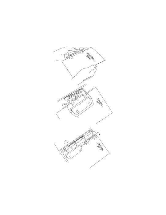 Multiperforateur Alco 2/4 anneaux plastique assorti