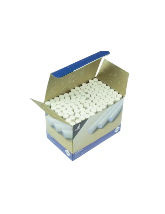 Craie pour tableau Kangaro blanc boîte de 100 pces
