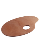 Talens Palette Ovale en Bois 25 X 35 Cm