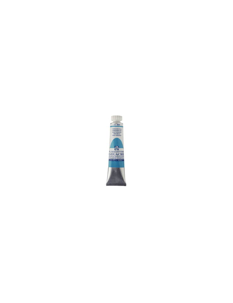 Talens Gouache Extra Fine Quality Tube 20 ml Turkooisblauw 522