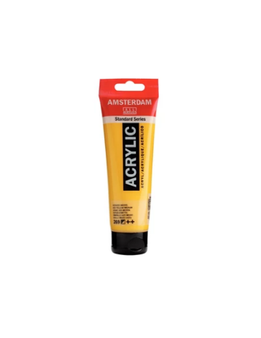Amsterdam Standard Series Acrylique Tube 120 ml Jaune Azo Moyen 269