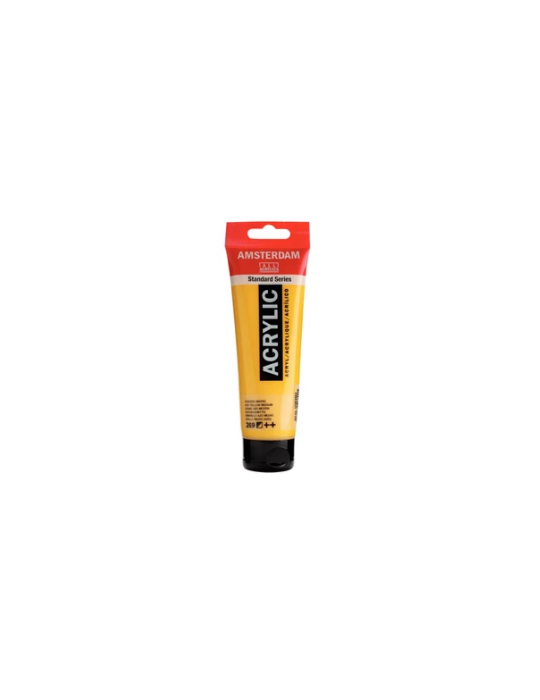 Amsterdam Standard Series Acrylique Tube 120 ml Jaune Azo Moyen 269