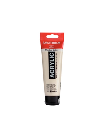 Amsterdam Standard Series Acrylique Tube 120 ml Buff Titane Clair 289