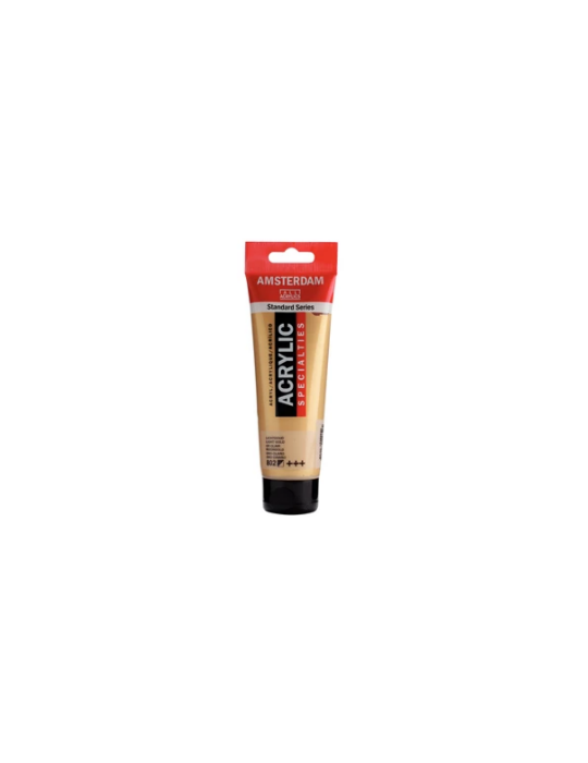 Amsterdam Standard Series Acrylique Tube 120 ml Or Clair 802