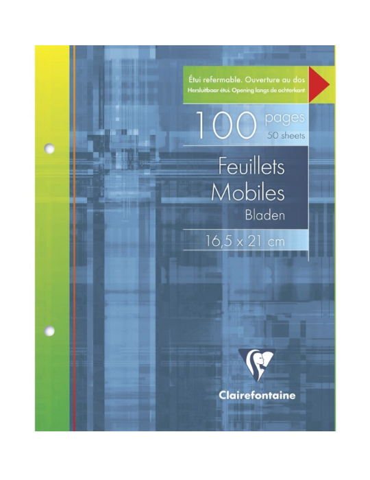 Losse bl/etui A5 50b Q5x5 + M