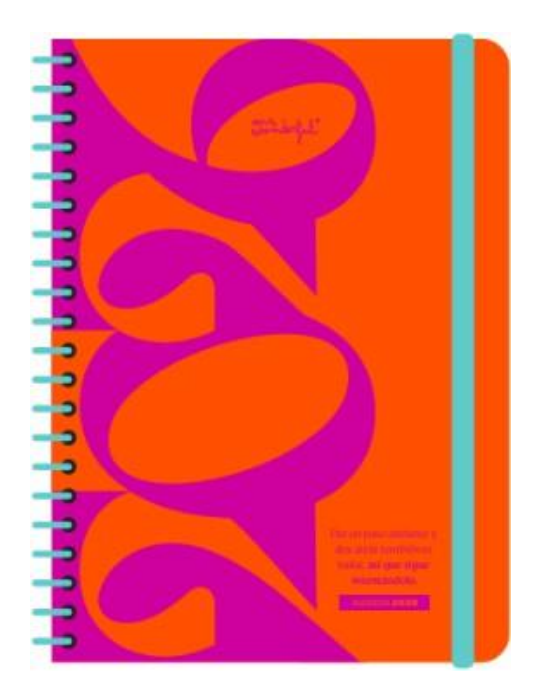 Agenda Wonder 2026 Journalier - Continue d’essayer