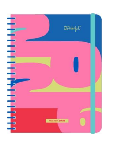 Agenda Wonder petit format 2026 Journalier - Cet agenda est une porte