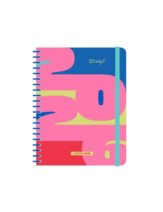 Agenda Wonder petit format 2026 Journalier - Cet agenda est une porte