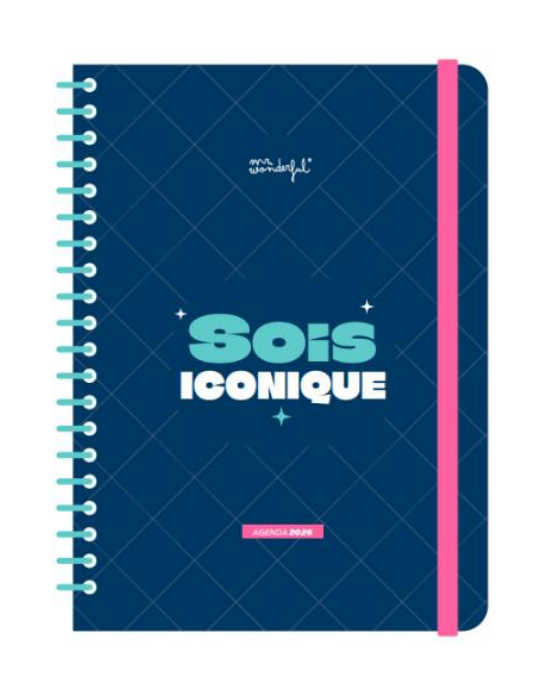 Agenda Wonder 2026 Semainier - Sois iconique