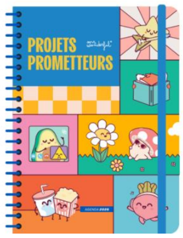 Agenda Wonder 2026 Semainier - Projets prometteurs