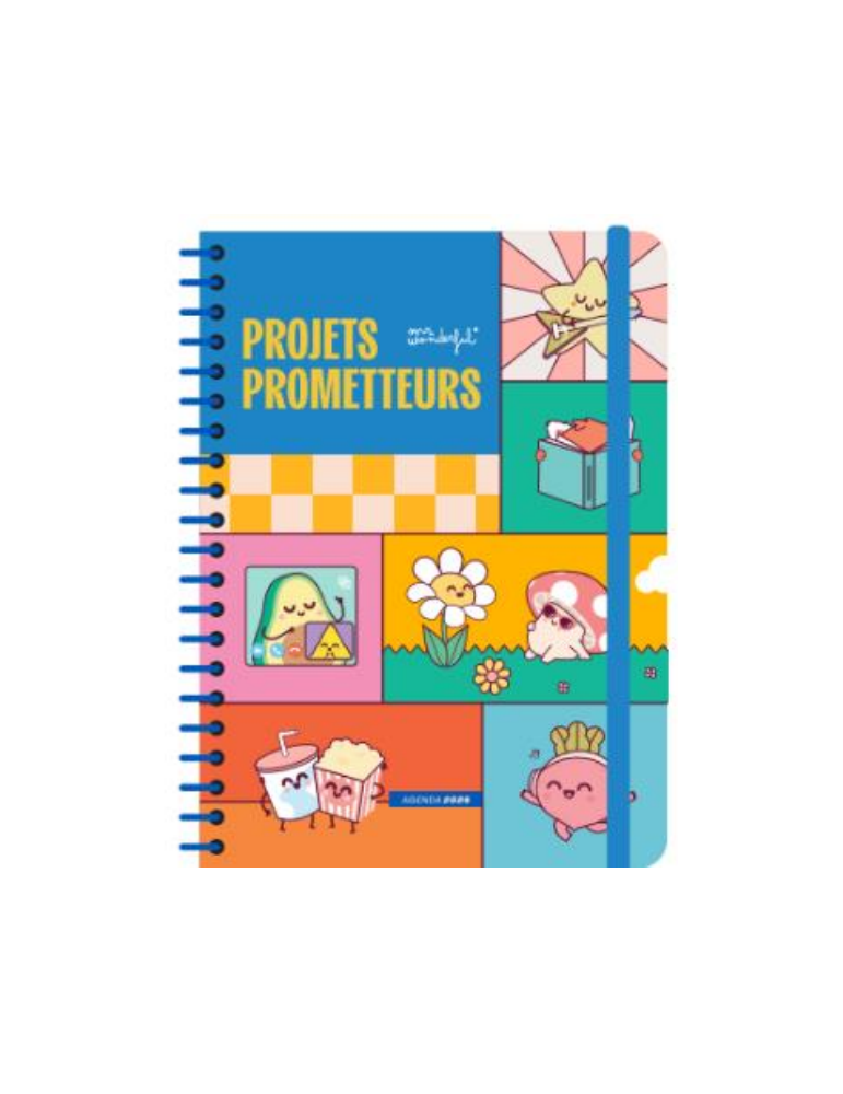 Agenda Wonder 2026 Semainier - Projets prometteurs
