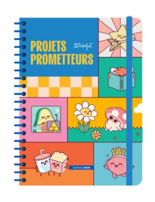 Agenda Wonder 2026 Semainier - Projets prometteurs
