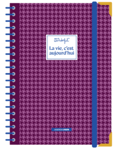 Agenda Office 2026 Journalier - La vie, c’est aujourd’hui