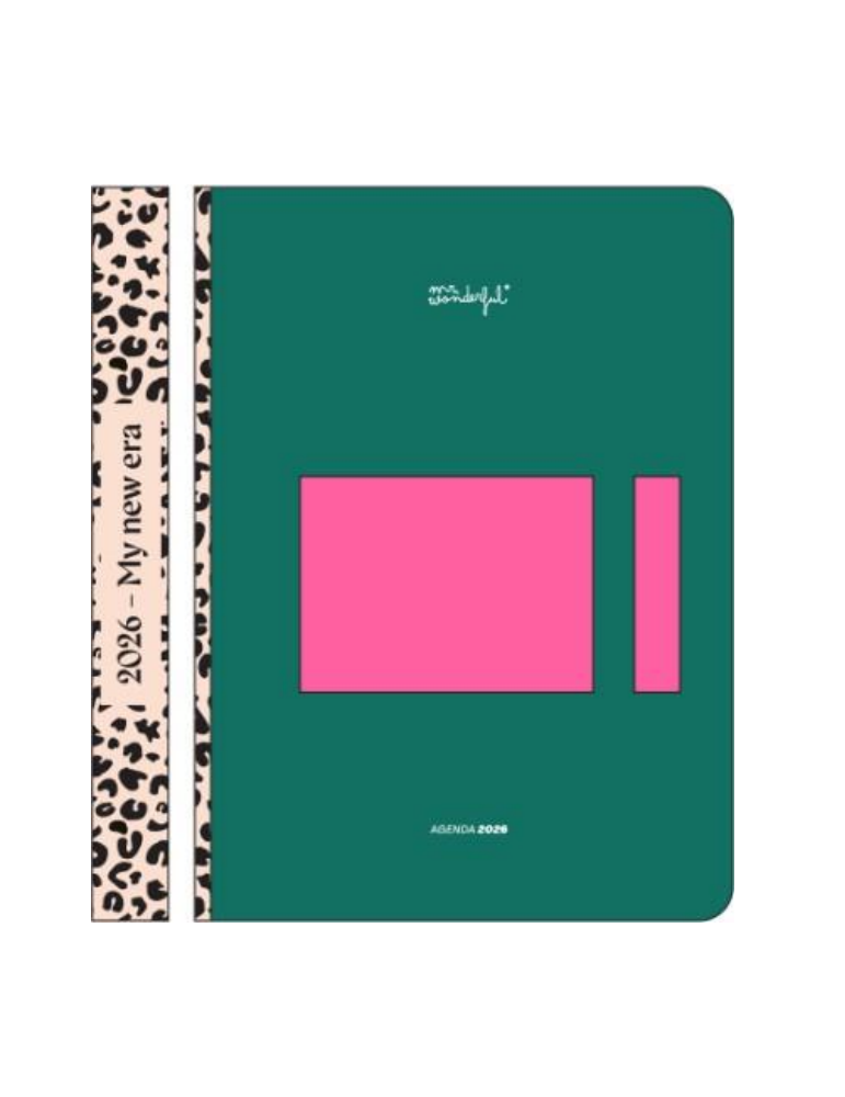 Basic Diary 2026 Week view with mobile strap - My new era