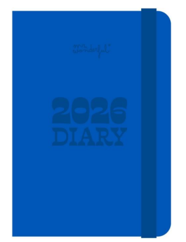 Pocket diary 2026 Week view small - Blue