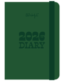 Pocket  diary 2026 Week view small - Green