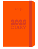 Pocket diary 2026 Week view small - Orange