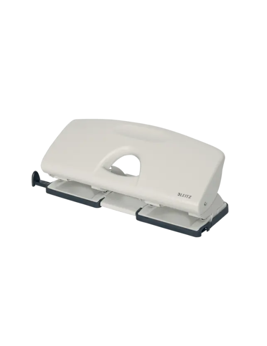 Leitz perforator metaal 4gaats 16vel grijs