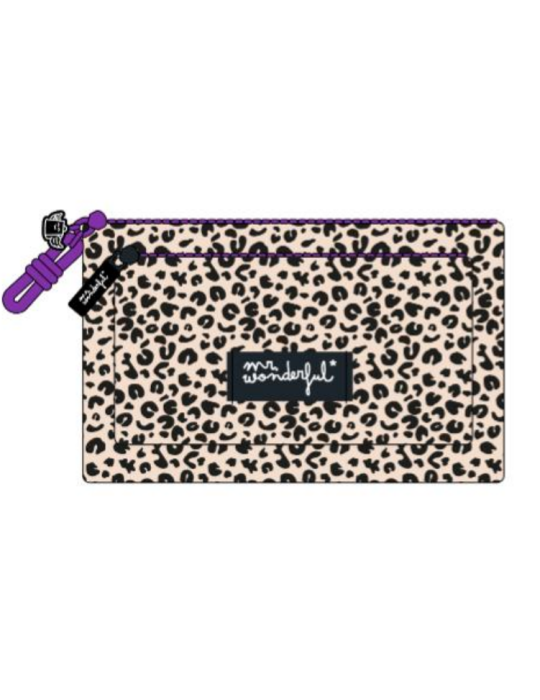 Porte-monnaie - Animal print polka dots