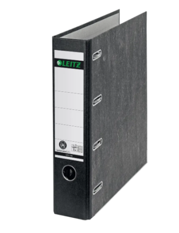 Leitz 1092 classeur pour virement avec double mécanique 75mm carton A4