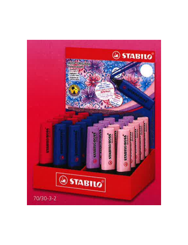 STABILO BOSS Wildflowers display 30 pcs