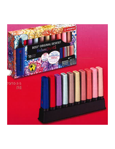 STABILO BOSS® Wildflowers  wallet 10 pcs