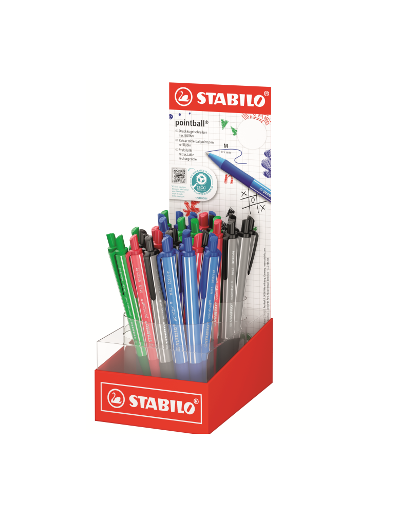 pointball colorful display 38 pcs