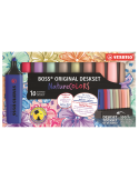 STABILO BOSS NatureCOLORS+Wildflowers deskset 10 pcs
